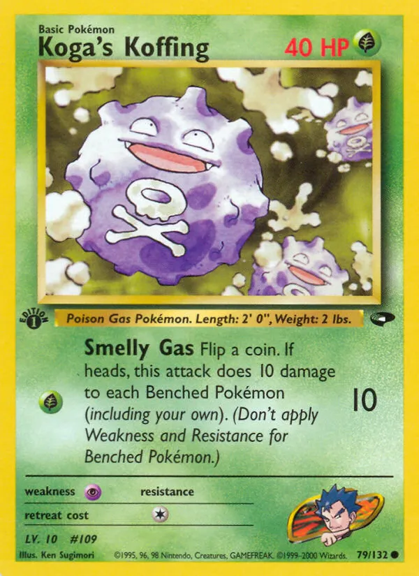 Koga's Koffing — Gym Challenge — Pokemon