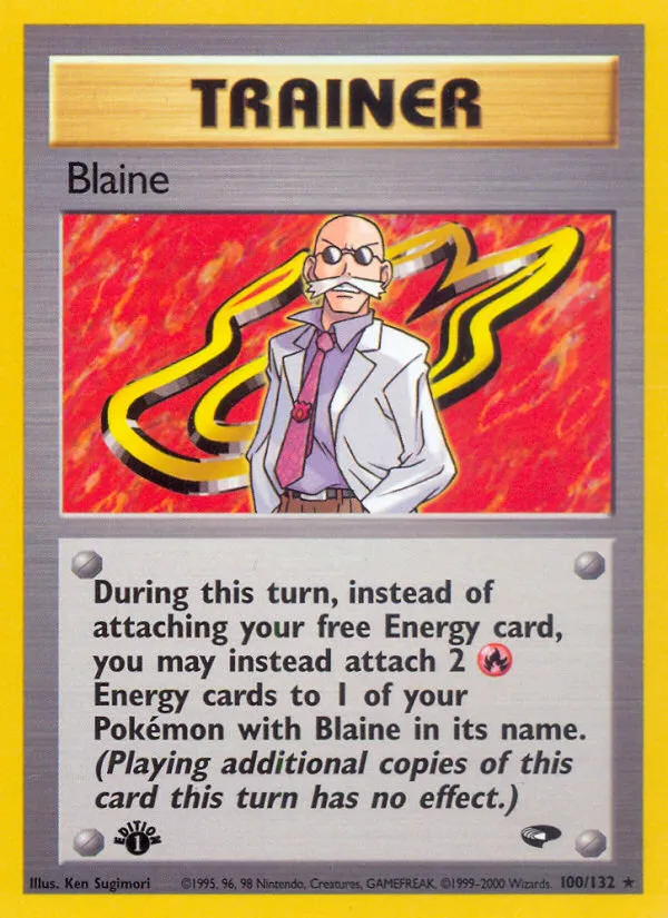 Blaine — Gym Challenge — Pokemon