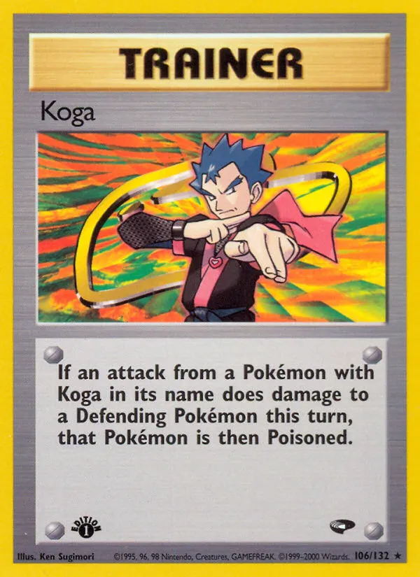 Koga — Gym Challenge — Pokemon