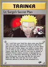 Product image for Lt. Surge's Secret Plan