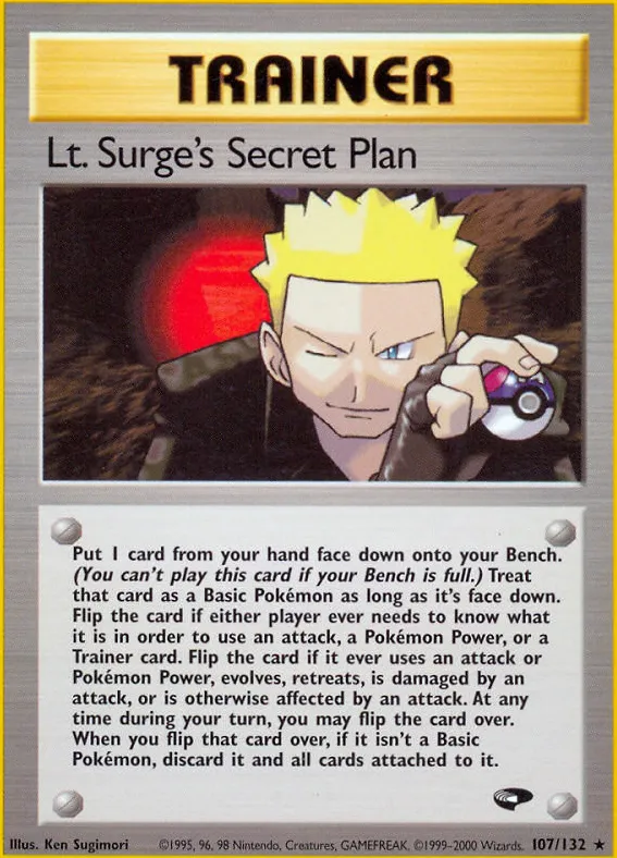 Lt. Surge's Secret Plan — Gym Challenge — Pokemon