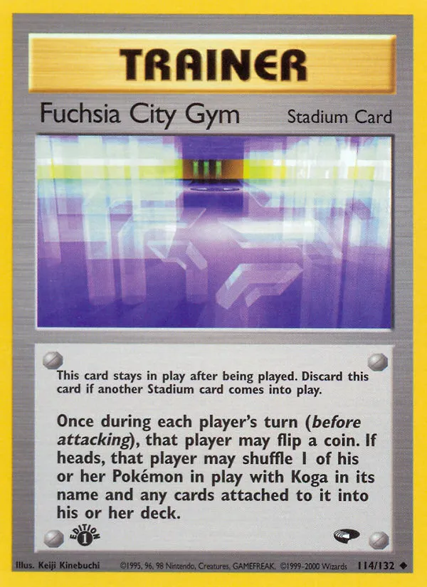 Fuchsia City Gym — Gym Challenge — Pokemon