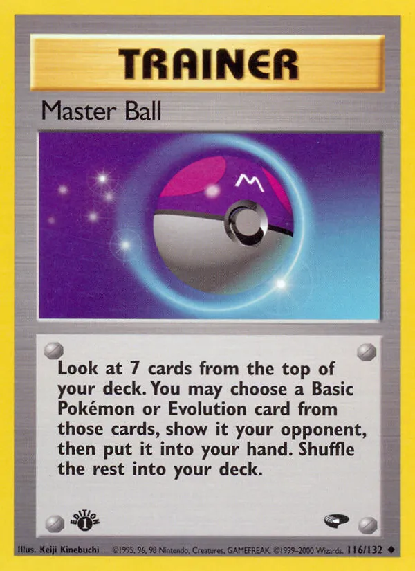Master Ball — Gym Challenge — Pokemon