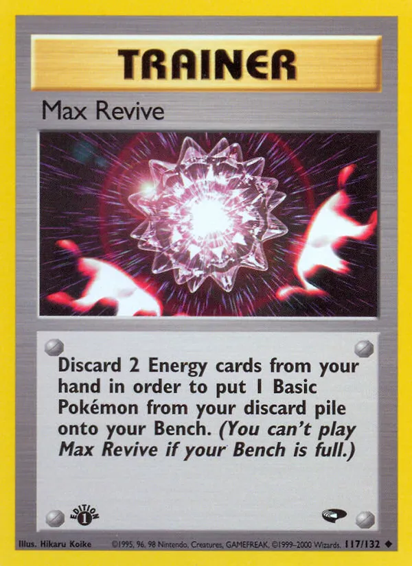 Max Revive — Gym Challenge — Pokemon