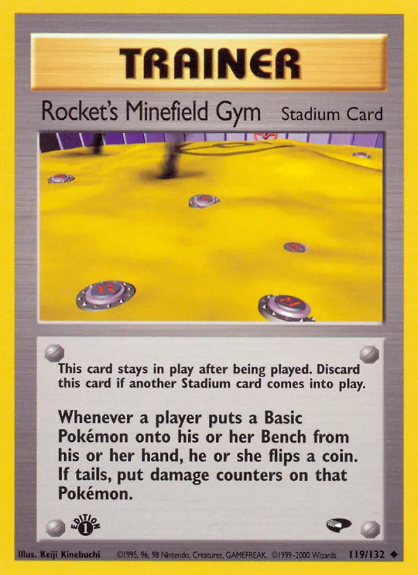 Rocket's Minefield Gym — Gym Challenge — Pokemon