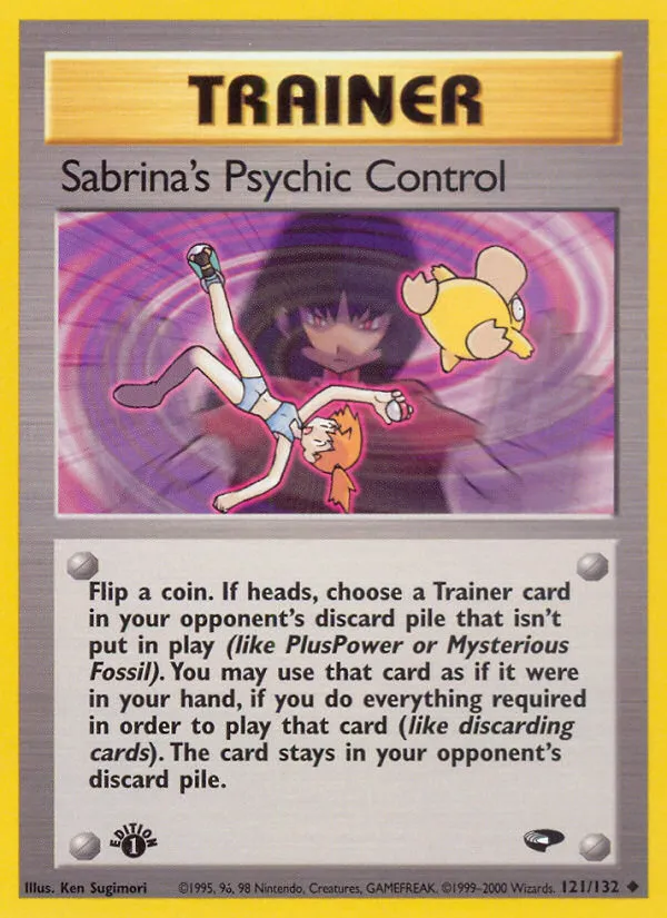 Sabrina's Psychic Control — Gym Challenge — Pokémon