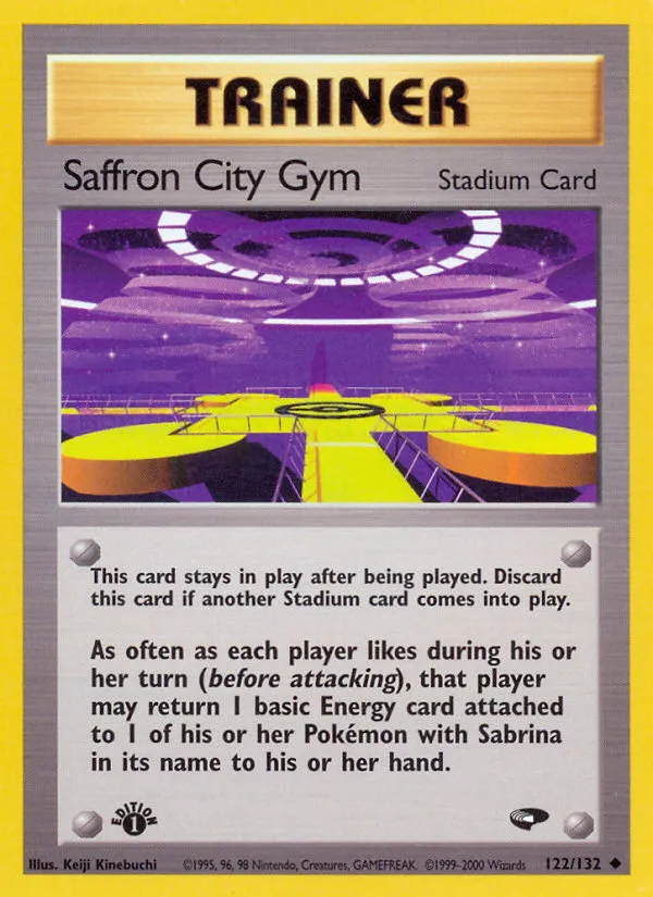 Saffron City Gym — Gym Challenge — Pokemon