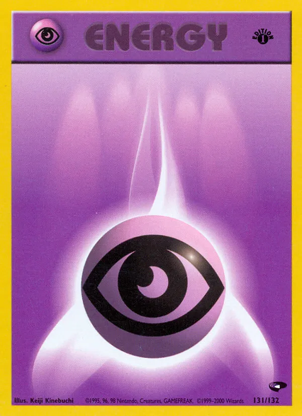 Énergie Psy — Gym Challenge — Pokemon