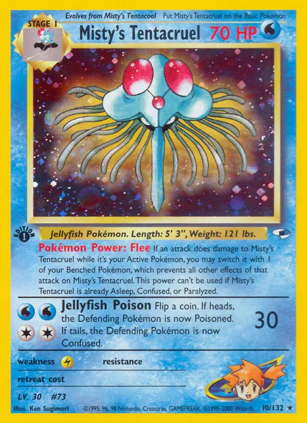 Misty's Tentacruel — Gym Heroes — Pokemon