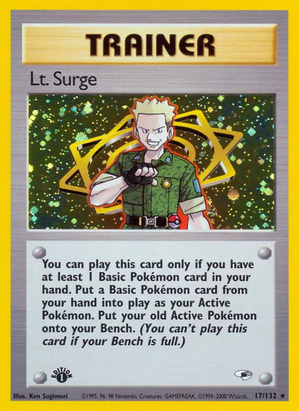 Lt. Surge — Gym Heroes — Pokemon