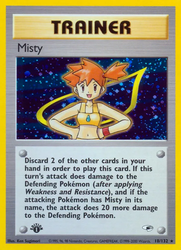 Misty — Gym Heroes — Pokemon