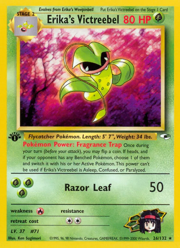 Erika's Victreebel — Gym Heroes — Pokemon