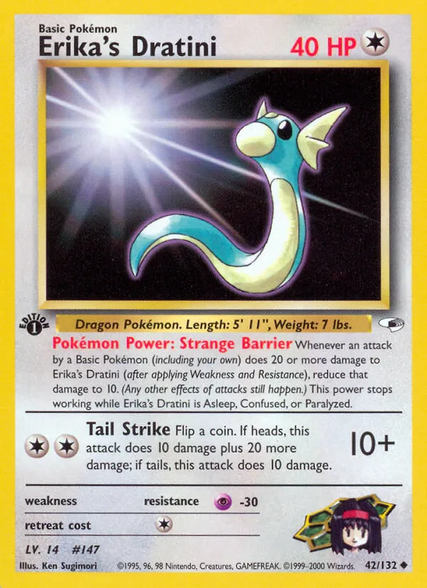Erika's Dratini — Gym Heroes — Pokémon