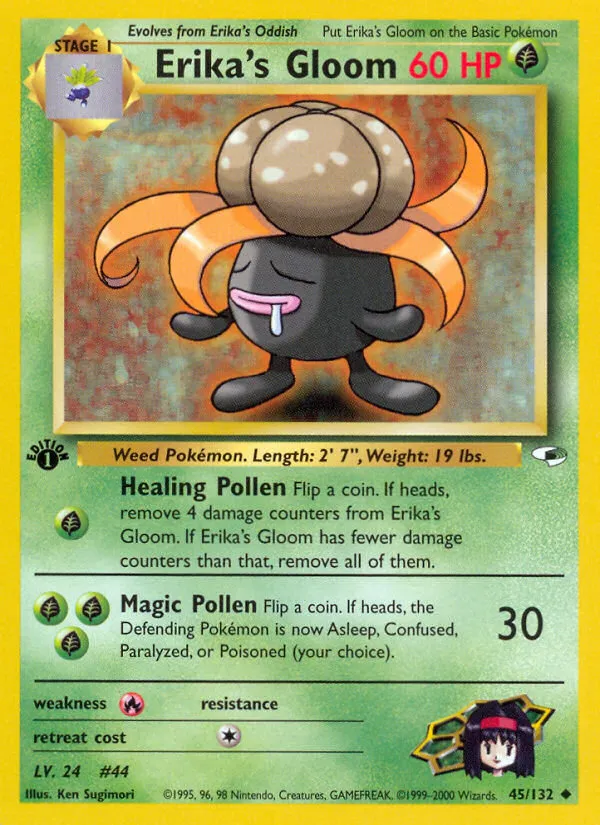 Erika's Gloom — Gym Heroes — Pokemon