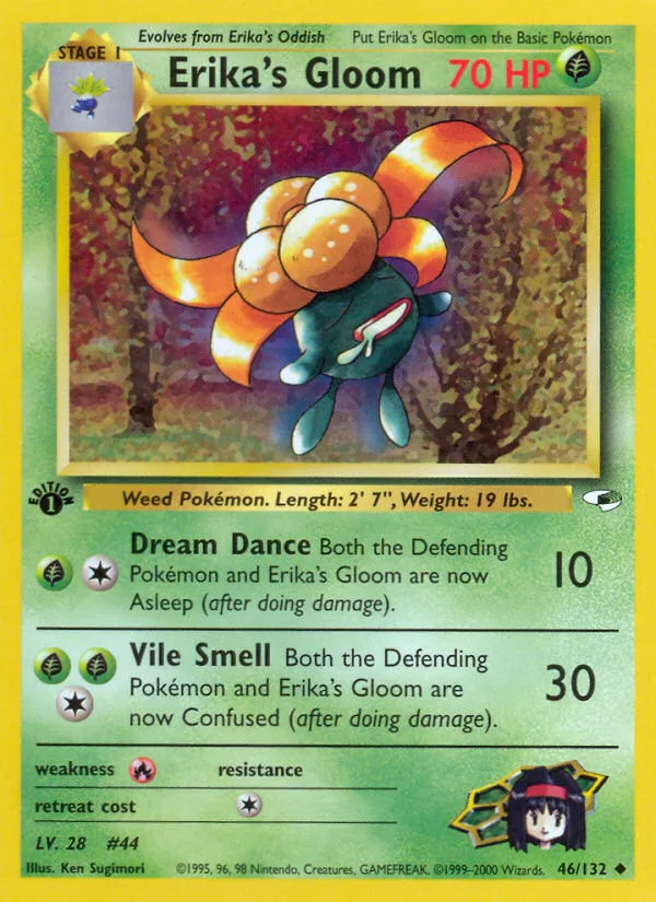 Erika's Gloom — Gym Heroes — Pokemon