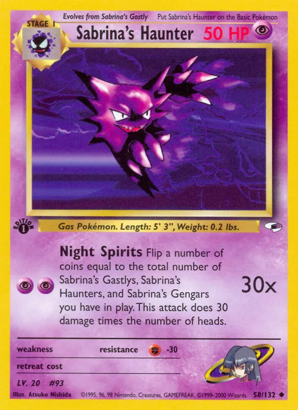 Sabrina's Haunter — Gym Heroes — Pokemon