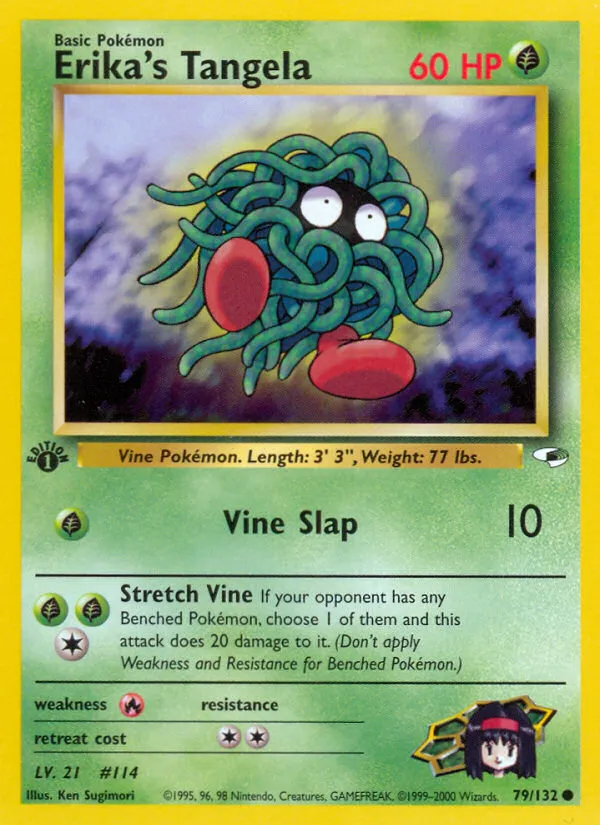 Erika's Tangela — Gym Heroes — Pokémon