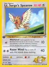 Product image for Lt. Surge's Spearow