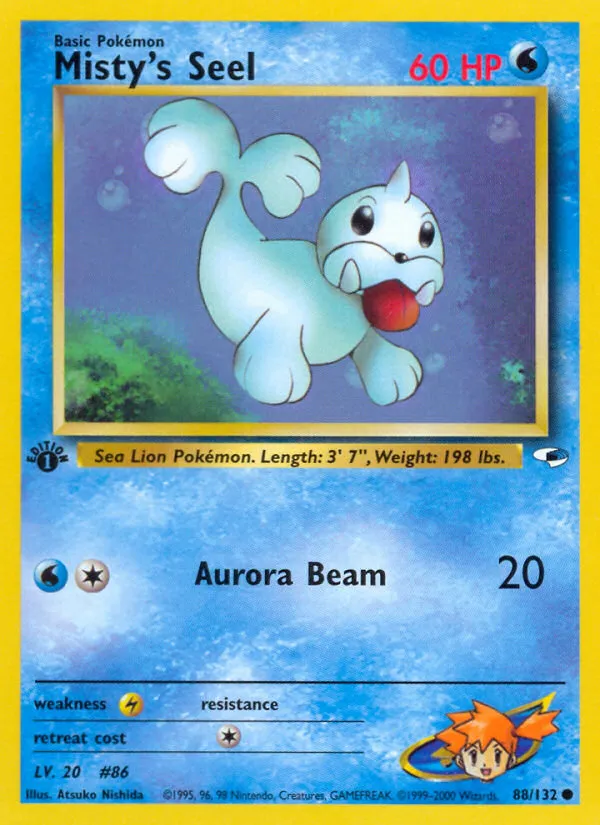 Misty's Seel — Gym Heroes — Pokémon