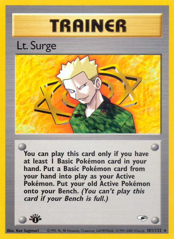 Lt. Surge — Gym Heroes — Pokemon