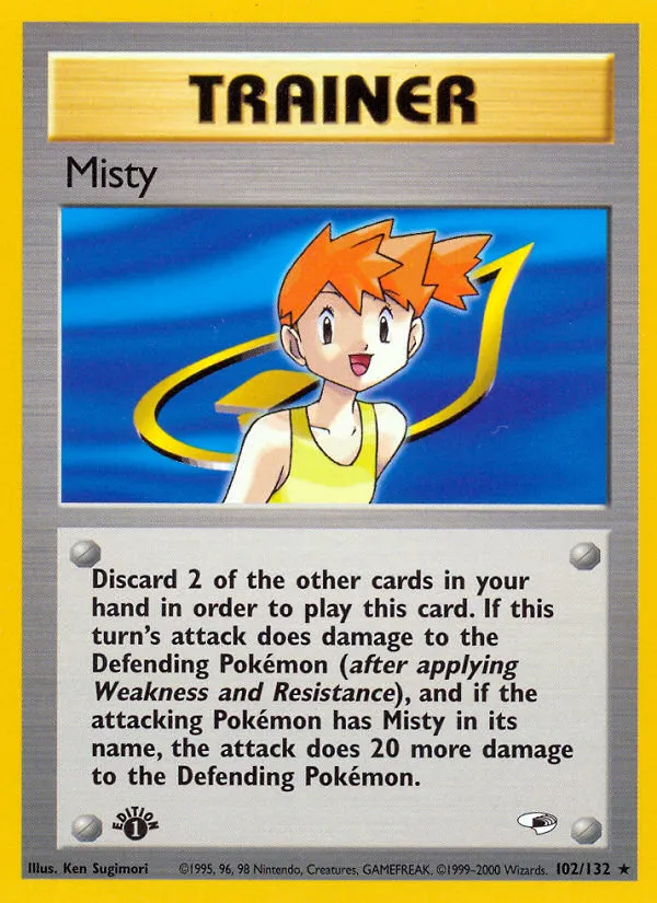 Misty — Gym Heroes — Pokemon