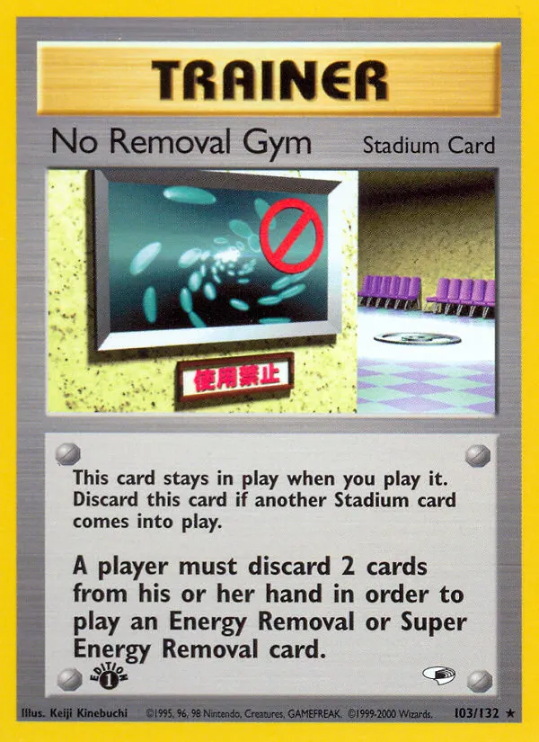 No Removal Gym — Gym Heroes — Pokemon