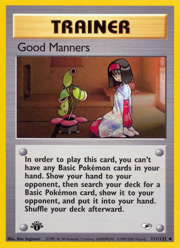 Good Manners — Gym Heroes — Pokemon