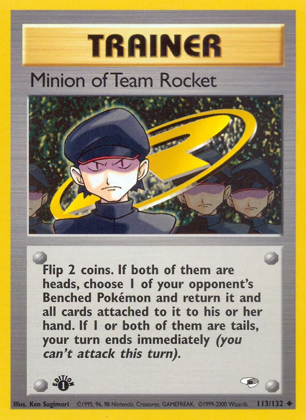 Minion of Team Rocket — Gym Heroes — Pokemon