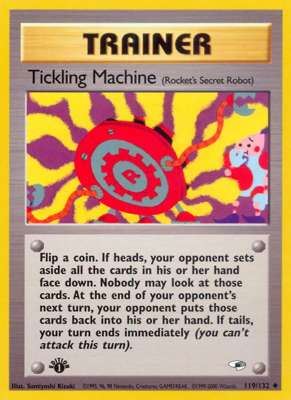 Tickling Machine — Gym Heroes — Pokémon