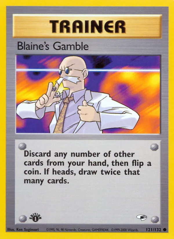 Blaine's Gamble — Gym Heroes — Pokémon