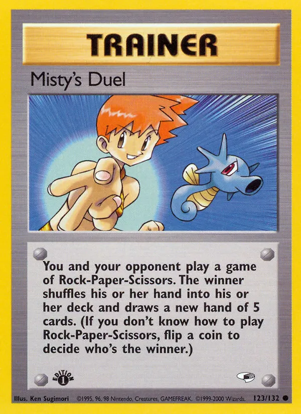 Misty's Duel — Gym Heroes — Pokémon