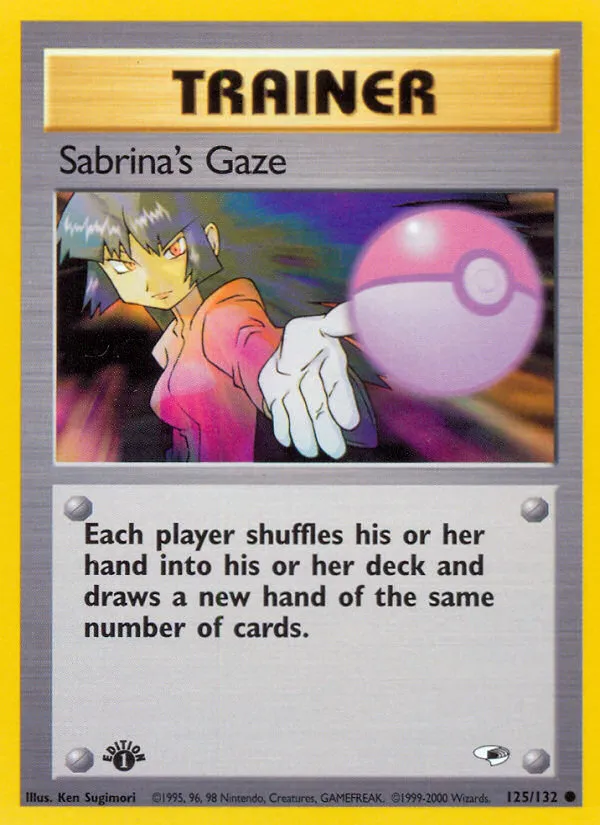 Sabrina's Gaze — Gym Heroes — Pokemon