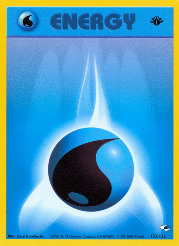 Water Energy — Gym Heroes — Pokemon