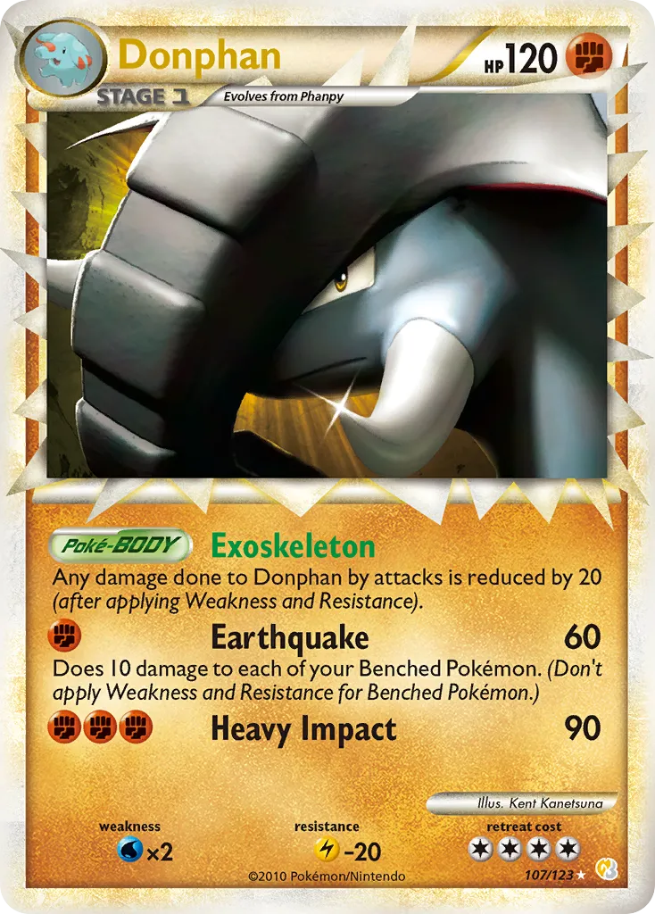 Donphan — HeartGold SoulSilver — Pokémon