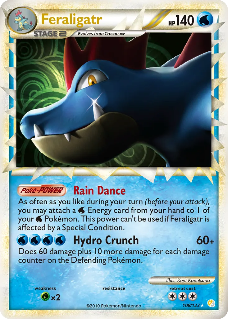 Aligatueur — HeartGold SoulSilver — Pokemon