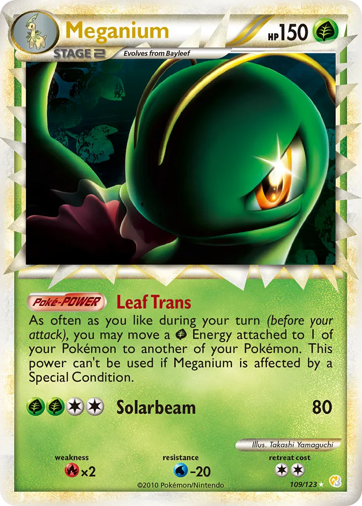 Meganium — HeartGold SoulSilver — Pokemon