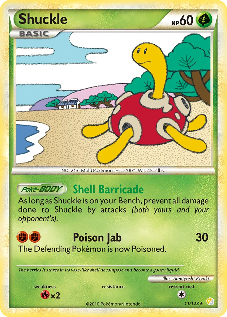 Caratroc — HeartGold SoulSilver — Pokemon