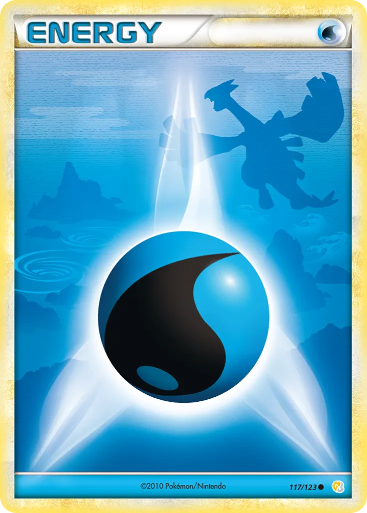 Énergie Eau — HeartGold SoulSilver — Pokemon