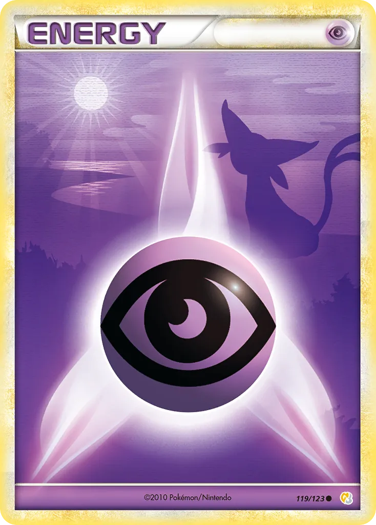 Psychic Energy from HeartGold SoulSilver - Pokemon