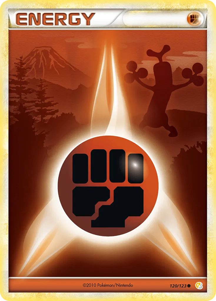 Fighting Energy — HeartGold SoulSilver — Pokémon