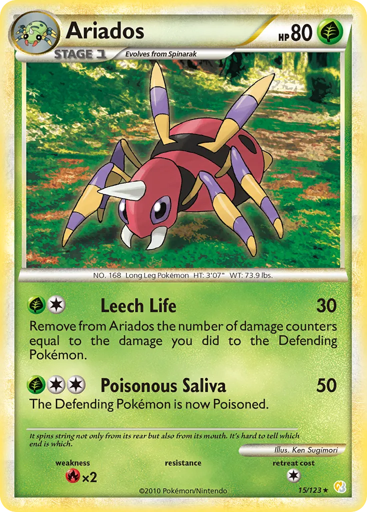 Migalos — HeartGold SoulSilver — Pokemon
