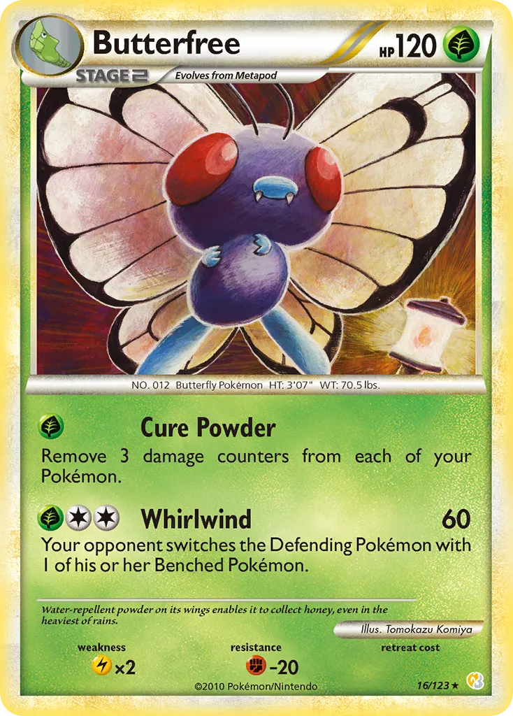 Papilusion — HeartGold SoulSilver — Pokemon