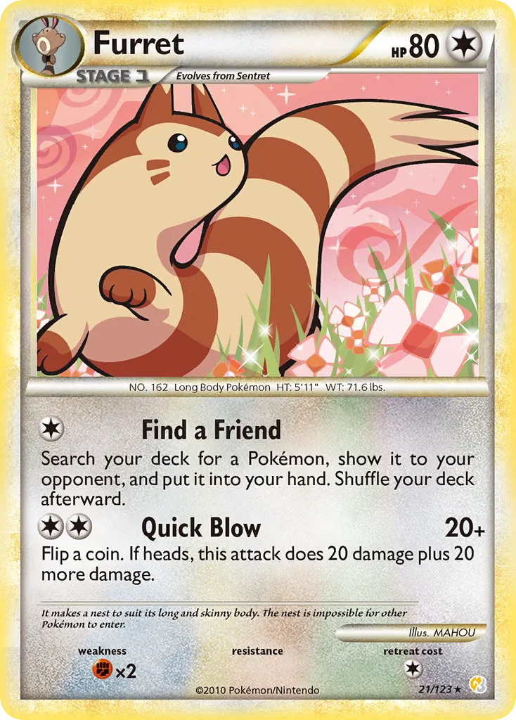 Fouinar — HeartGold SoulSilver — Pokemon