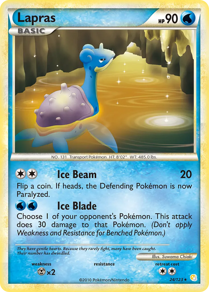 Lokhlass — HeartGold SoulSilver — Pokemon
