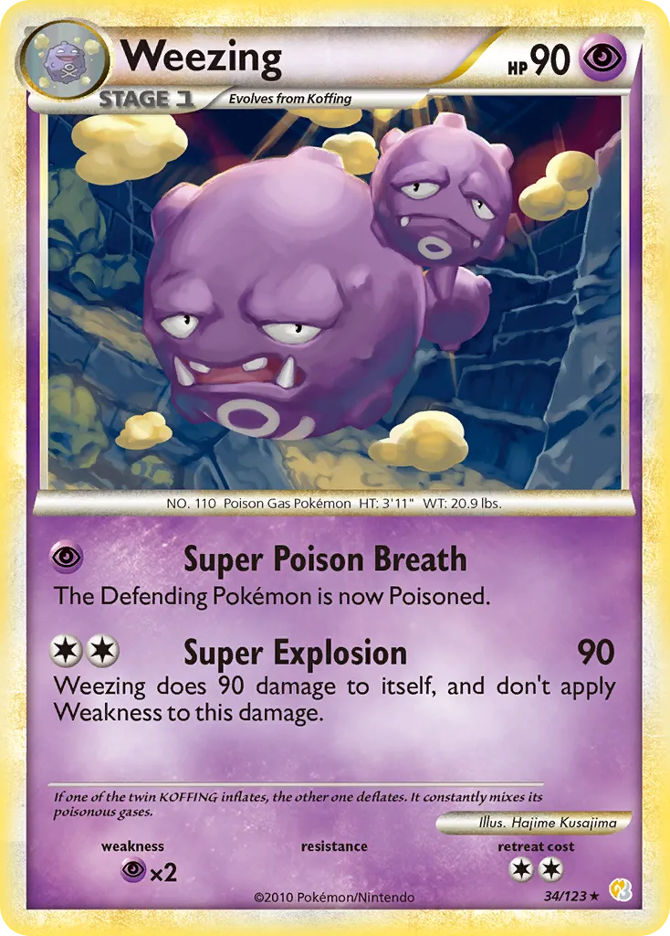 Smogogo — HeartGold SoulSilver — Pokemon