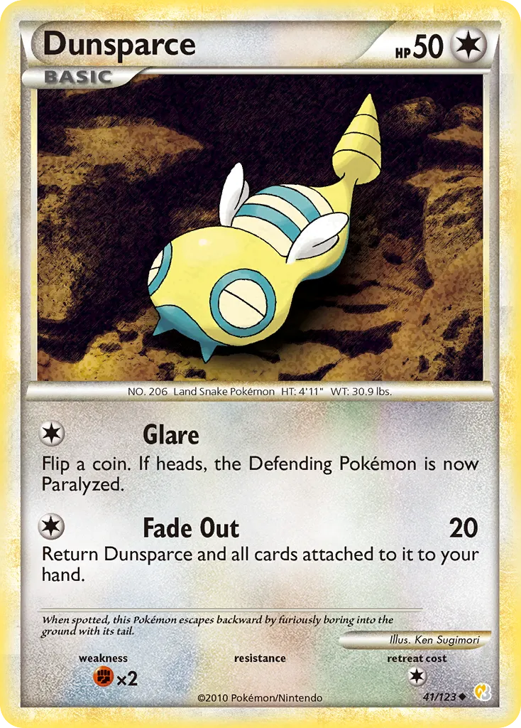 Insolourdo — HeartGold SoulSilver — Pokemon