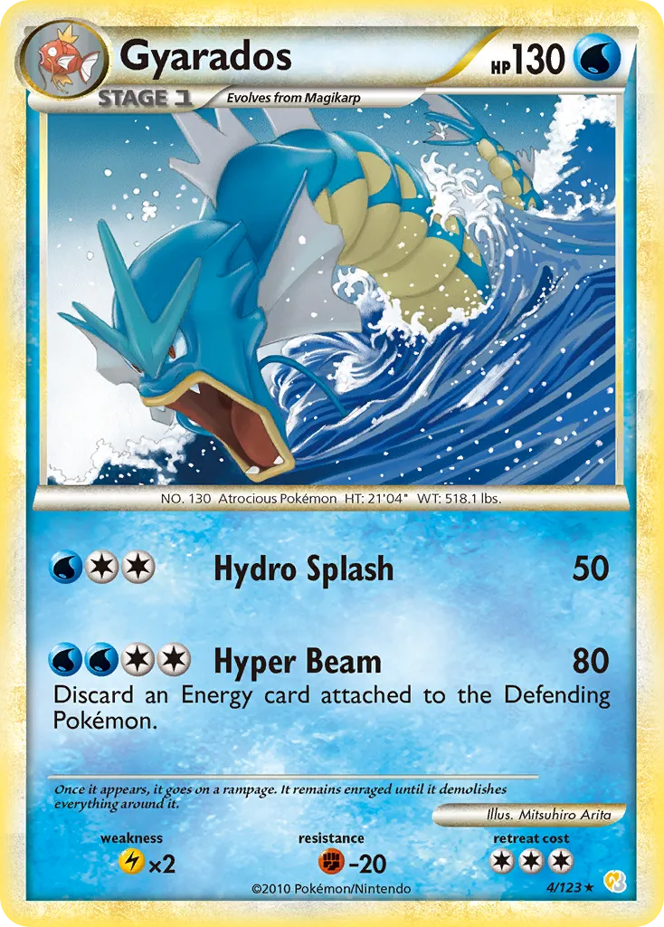 Léviator — HeartGold SoulSilver — Pokemon