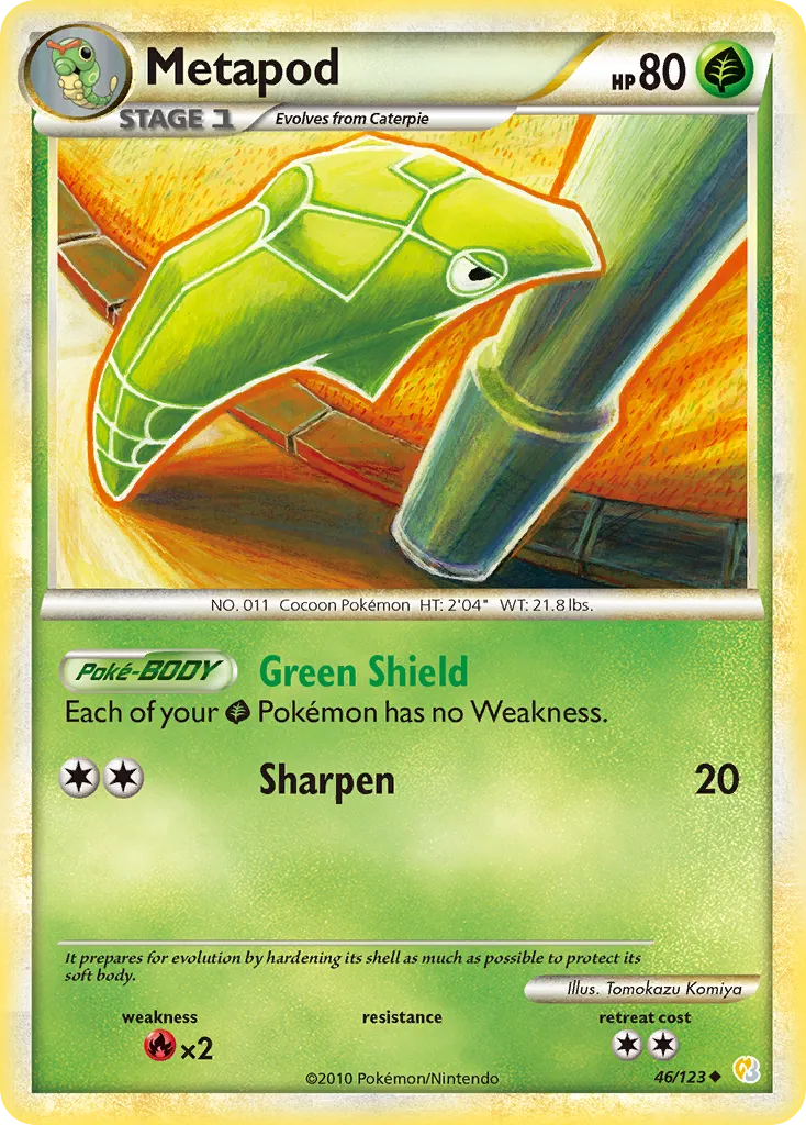 Chrysacier — HeartGold SoulSilver — Pokemon