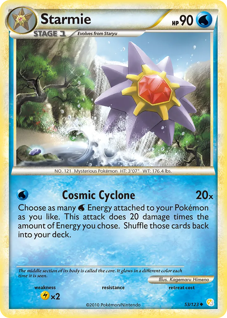 Staross — HeartGold SoulSilver — Pokemon