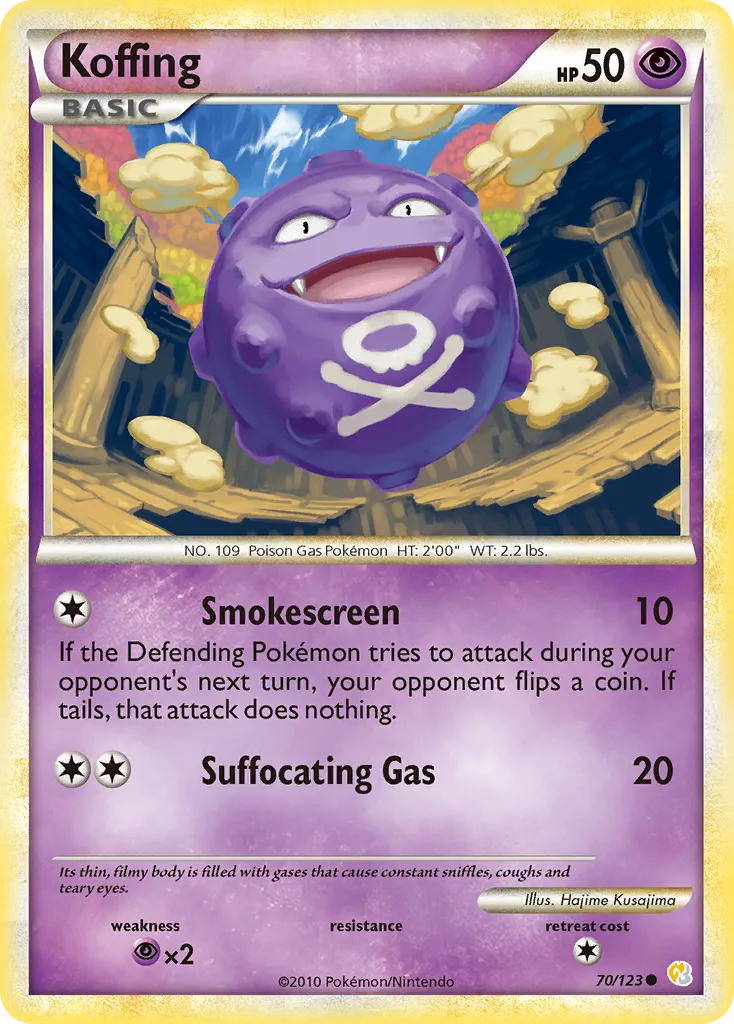 Smogo — HeartGold SoulSilver — Pokemon